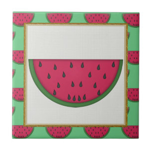 Cartoon Watermelon tile