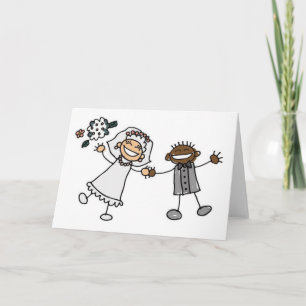 Cartoon Wedding Card