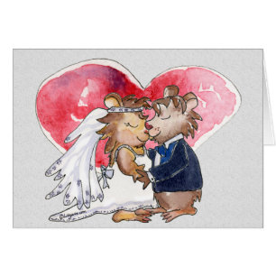 Cartoon Wedding Dance Couple