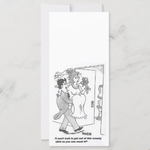 Cartoon Wedding Invitation That Can Be Customized