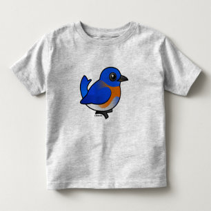 Cartoon Western Bluebird Toddler T-shirt
