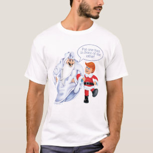 Cartoon Winter Warlock & Kris Kringle Dancing T-Shirt