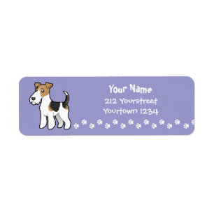 Cartoon Wire Fox Terrier
