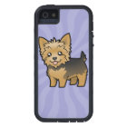 Cartoon Yorkshire Terrier (short hair no bow)