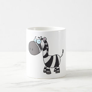 Cartoon Zebra Coffee Mug