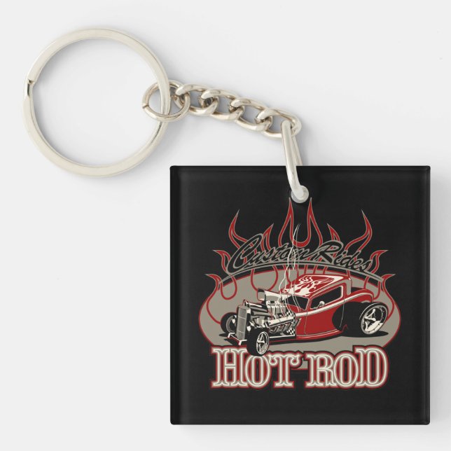 cartooncar25 keychain (Front)