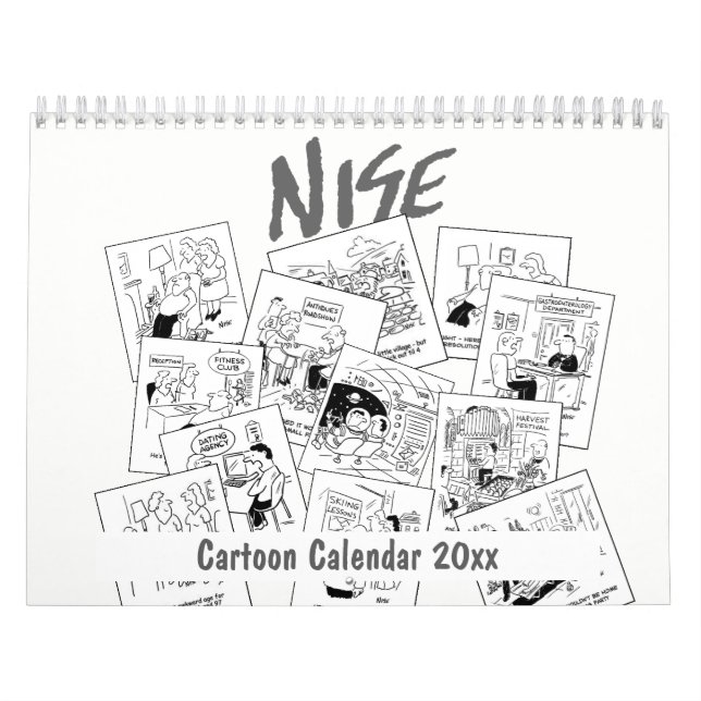 Cartoons by Nigel Sutherland Calendar (Cover)