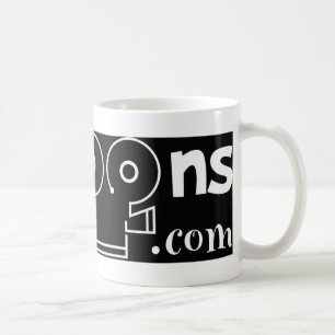 Cartoons in clay logo coffee mug