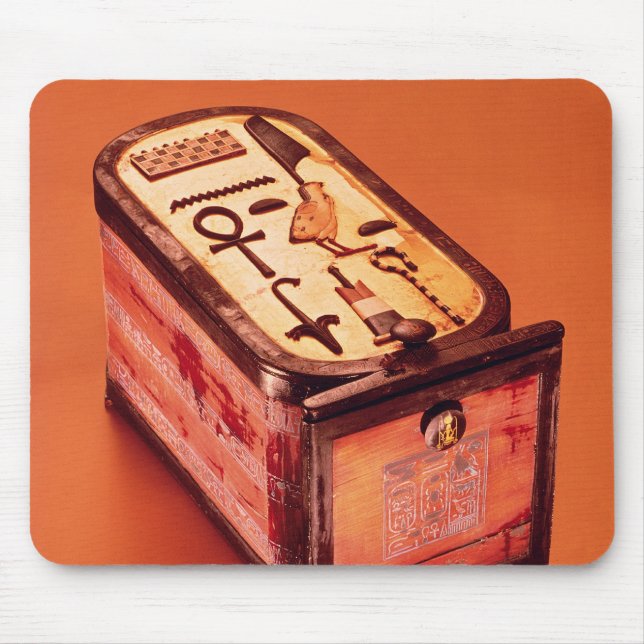 Cartouche-shaped box mouse pad (Front)