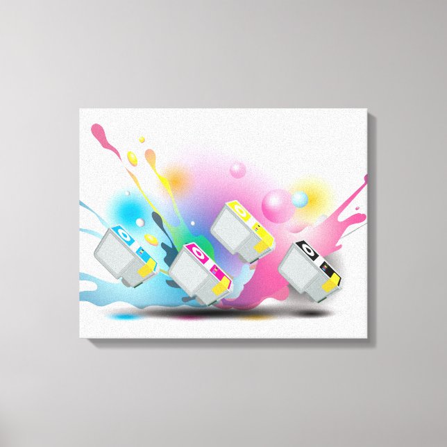 Cartridge ink canvas print (Front)