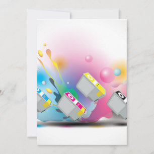 Cartridge ink invitation