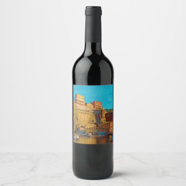 Cartridge macro shot - wine label (Front)