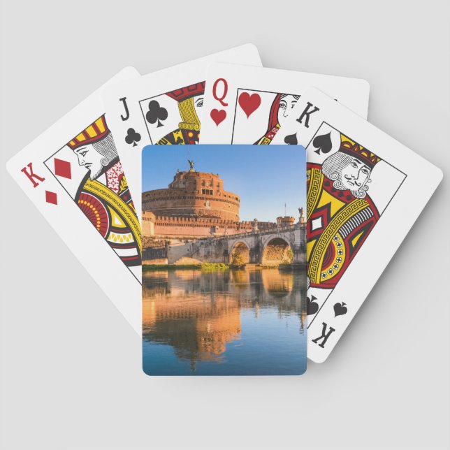 Carts, Castel Sant’Angelo Playing Cards (Back)