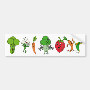 Cartton kids objects 22, Cartton kids objects 2... Bumper Sticker