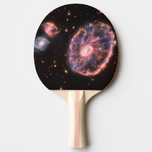 Cartwheel Galaxy, James Webb Space Telescope Ping Pong Paddle