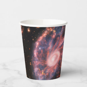 Cartwheel Galaxy JWST James Webb Space Telescope Paper Cups