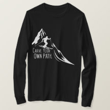 Carve Your Own Path Men's Long Sleeve T-Shirt