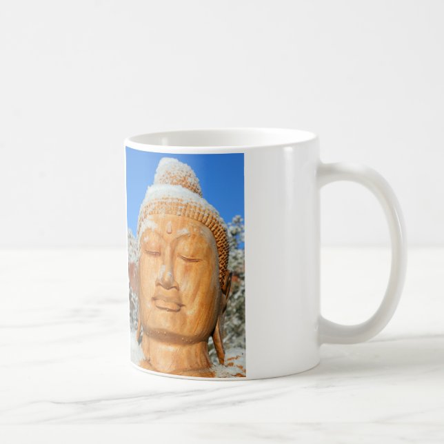 Carved Buddha mug (Right)