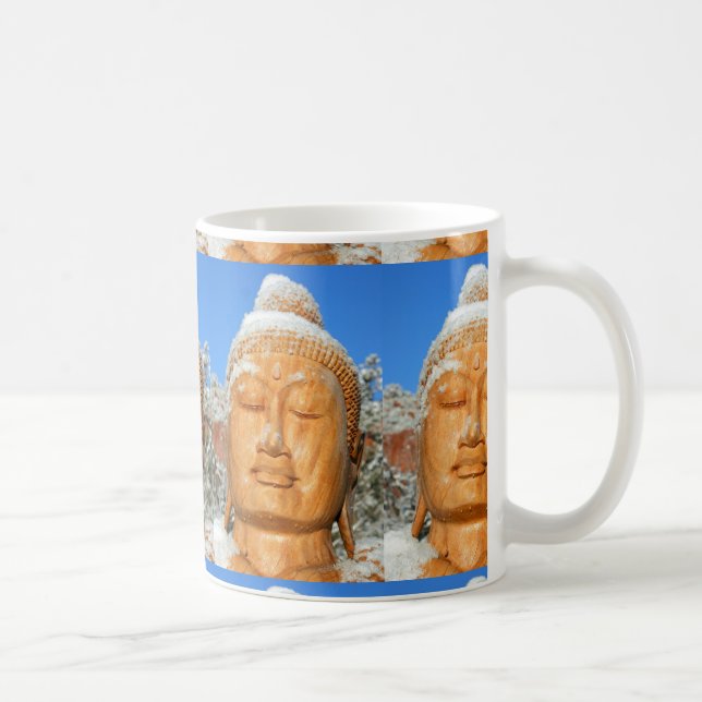 Carved Buddha mug (Right)