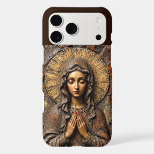 Carved Devotion  Wooden Mary