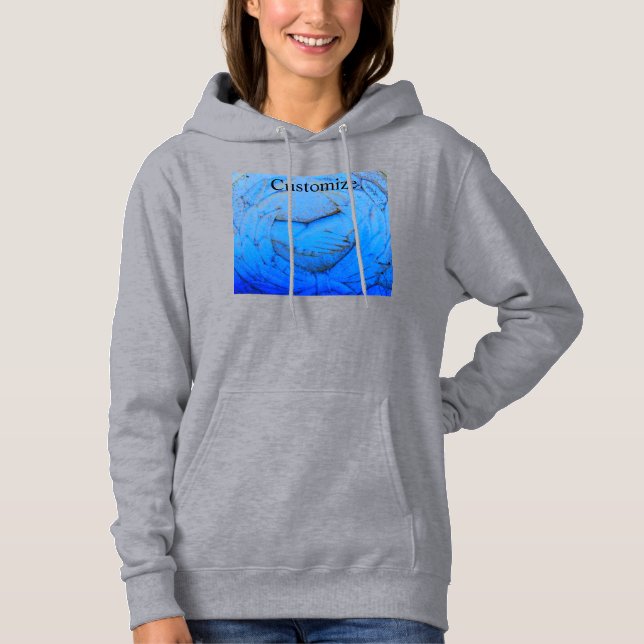 Carved Hands Gravestone Hoodie (Front)