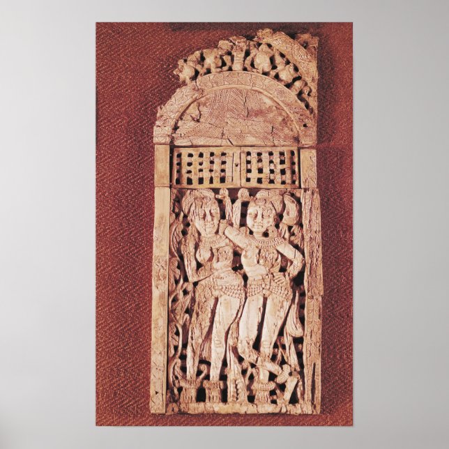 Carved Indian plaque Poster (Front)