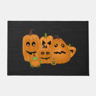 Carved Pumpkins Doormat