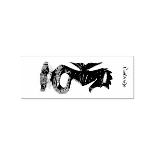 Carved sea horse Thunder_Cove Rubber Stamp