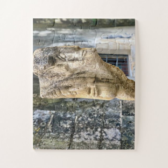 Carved Stone Sculpture | Ragusa Sicily Jigsaw Puzzle (Vertical)