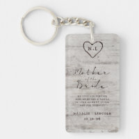 Carved Sweetheart To the Mother of the Bride Quote