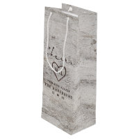 Carved Sweethearts Rustic Birch Cheers Wedding