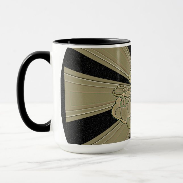 Carved Thanksgiving Turkey - Mug (Left)