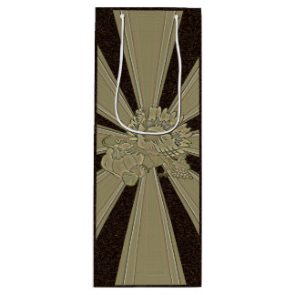 Carved Thanksgiving Turkey - Wine Gift Bag