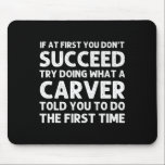 Carver Funny Surname Family Tree Birthday Reunion  Mouse Pad<br><div class="desc">Carver Funny Surname Family Tree Birthday Reunion Idea</div>