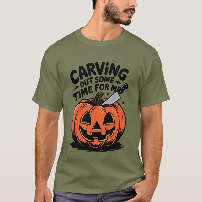 Carving out some time for me T-Shirt (Front)