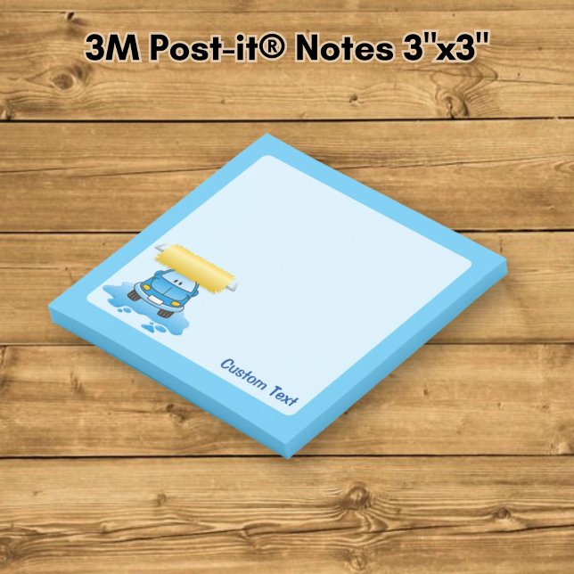 Carwash Cartoon Post-it Notes (Creator Uploaded)