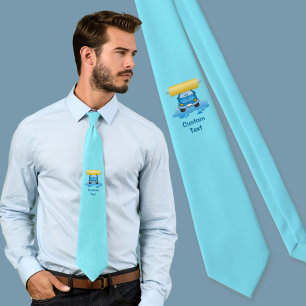 Carwash cartoon tie