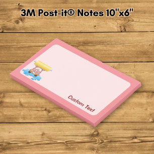 Carwash Pig Cartoon Post-it Notes