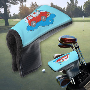 Carwashing Man Golf Head Cover