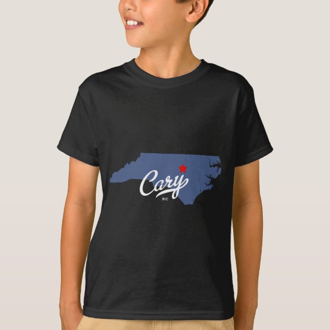 Cary North Carolina NC Shirt (Front)