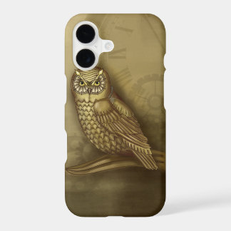 Cas de l'iPhone 7 de hibou de Steampunk