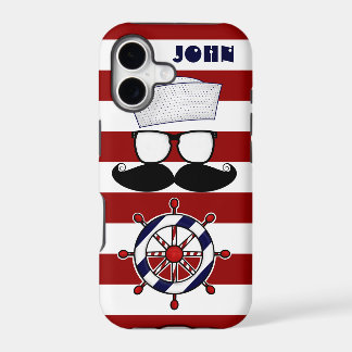 Cas nautique de l'iPhone 5 de moustache