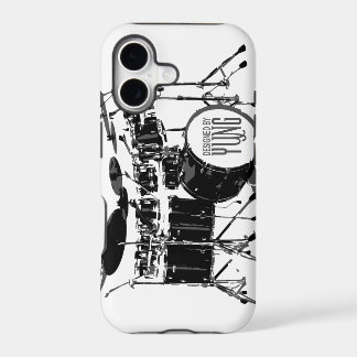 Cas réglé de téléphone de tambour