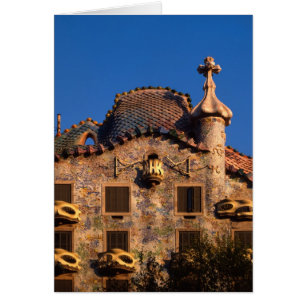 Casa Batilo, Gaudi Architecture, Barcelona,