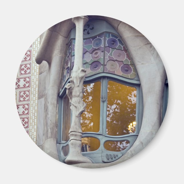 Casa Batlo, Barcelona Magnet (Front)