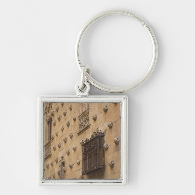 Casa de las Conchas, House of Shells Keychain (Front)
