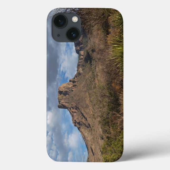 Casa Grande Peak, Chisos Basin, Big Bend Case-Mate iPhone Case (Back)