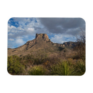 Casa Grande Peak, Chisos Basin, Big Bend Magnet