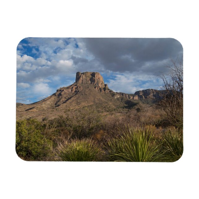 Casa Grande Peak, Chisos Basin, Big Bend Magnet (Horizontal)