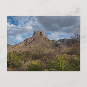 Casa Grande Peak, Chisos Basin, Big Bend Postcard